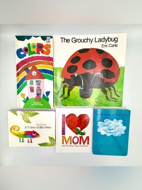 Colorful early reading book set